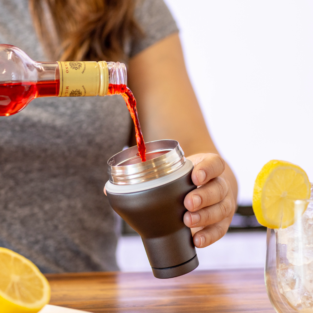Cocktail Shaker Lid - Premium Easy Pack Ready