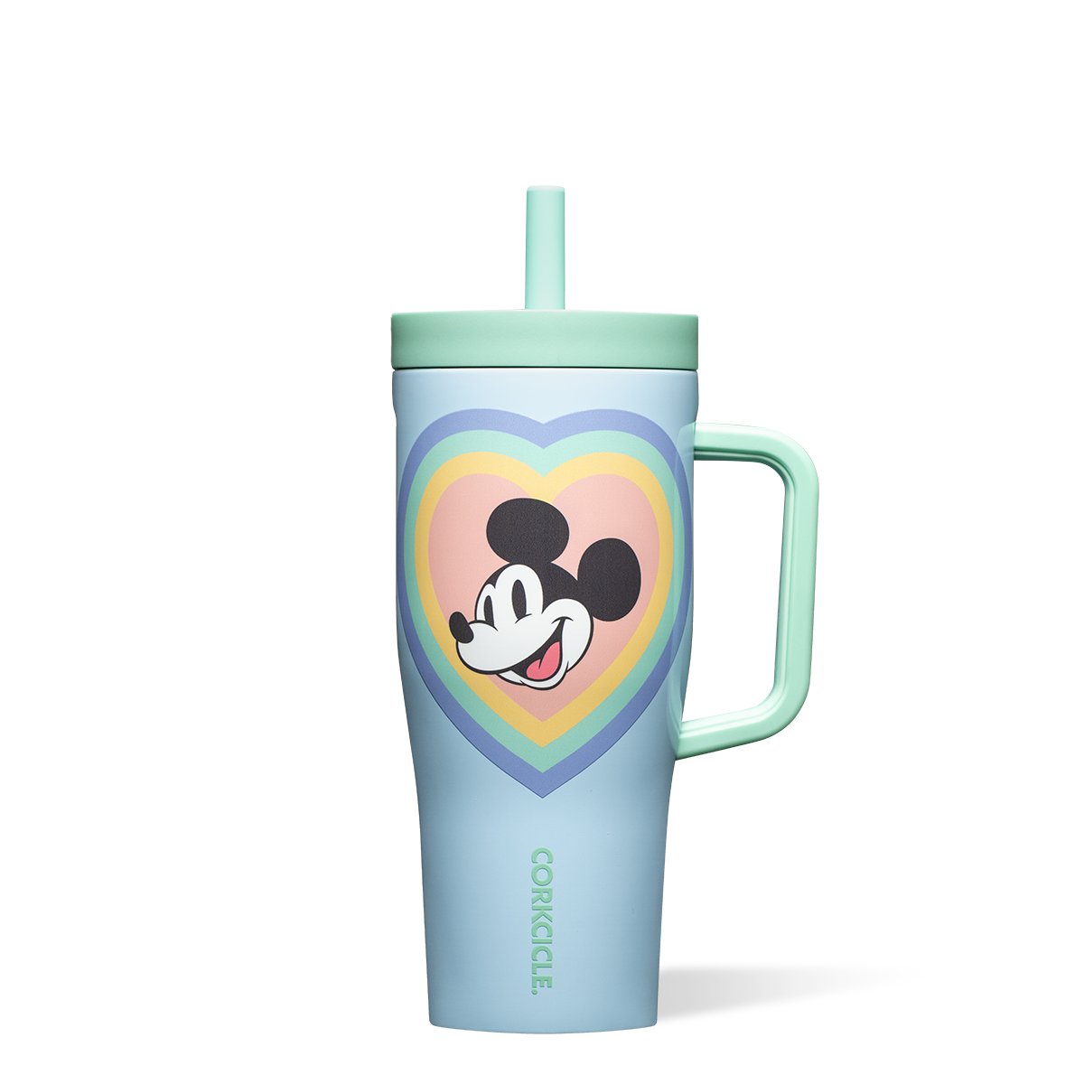 Mickey & Minnie Mouse Retro Rainbow Leakproof Cruiser - Easy Travel Set Style
