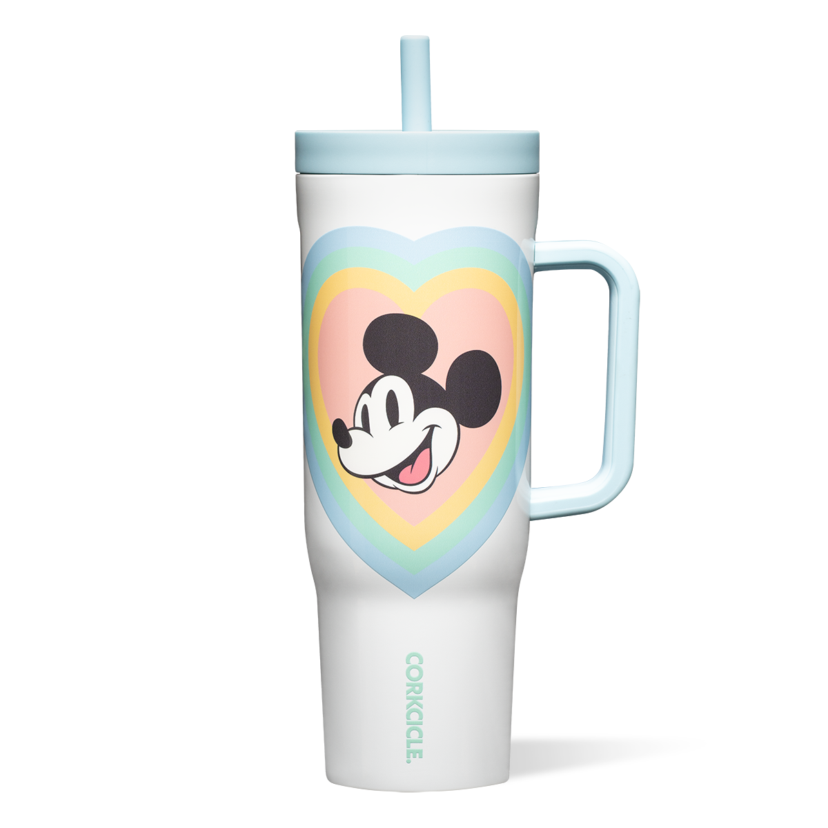 Mickey & Minnie Mouse Retro Rainbow Leakproof Cruiser - Easy Travel Set Style