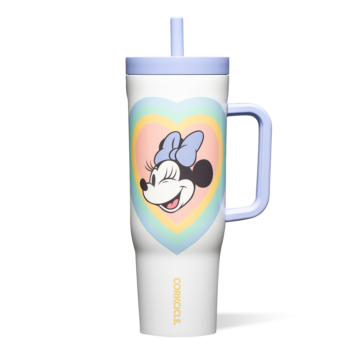 Mickey & Minnie Mouse Retro Rainbow Leakproof Cruiser - Easy Travel Set Style