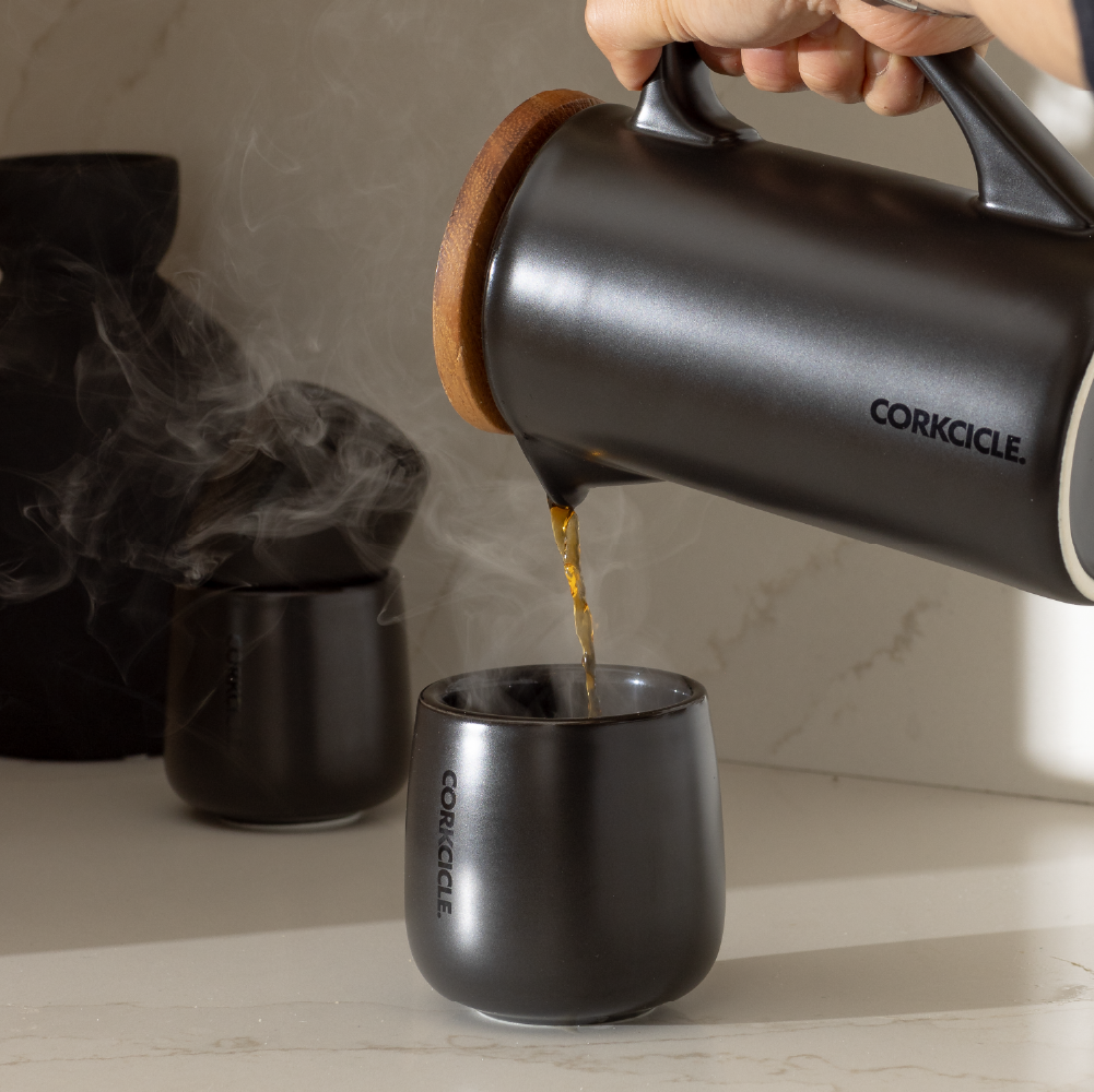 Ceramic French Press - Soft Fresh Carry Choice
