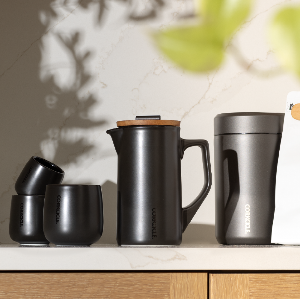 Ceramic French Press - Soft Fresh Carry Choice